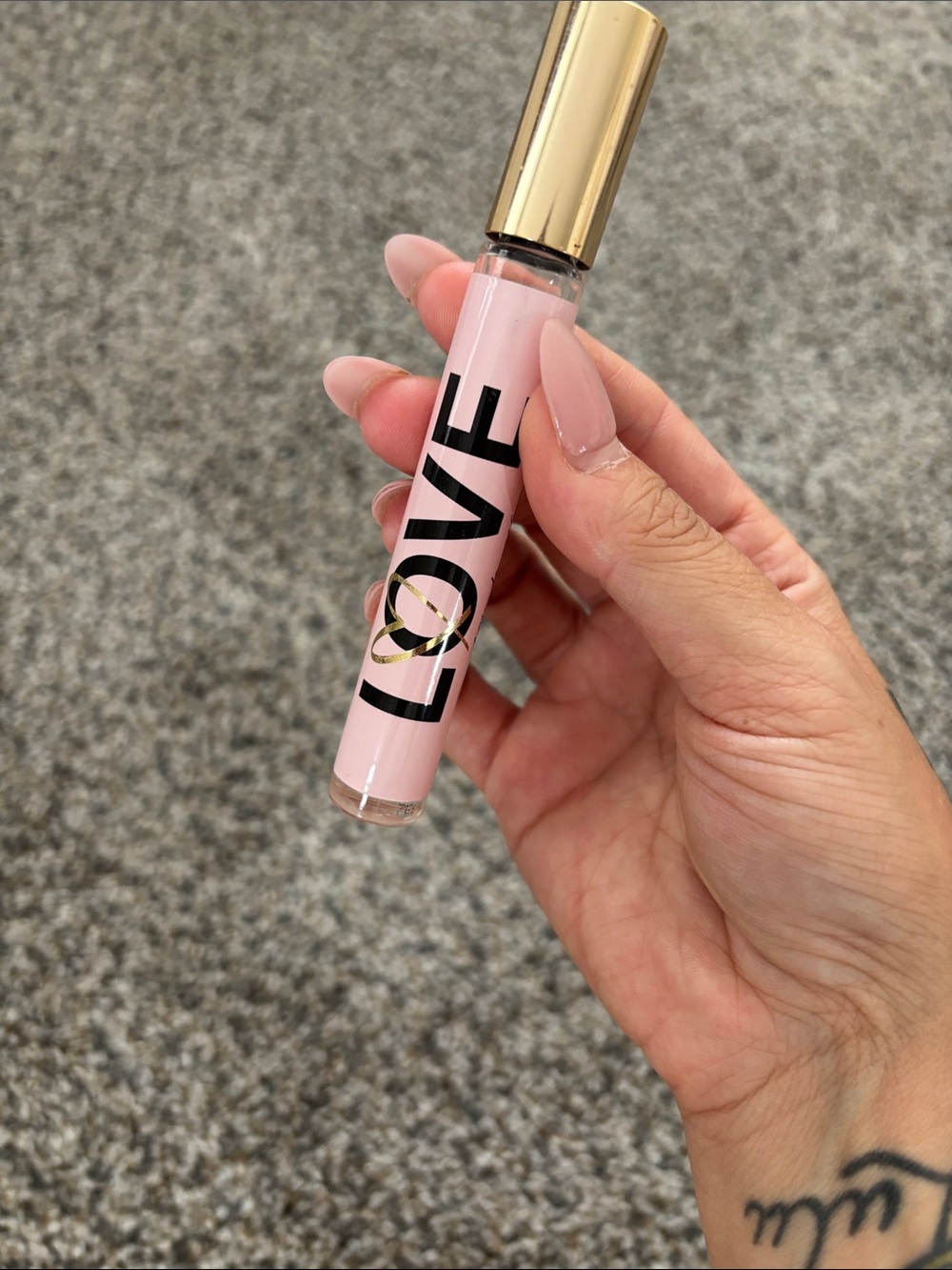 Victoria's Secret Pink LOVE Parfum with Gold Cap